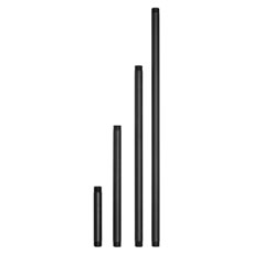 Accessory 18" Path Light Stem In Black Finish