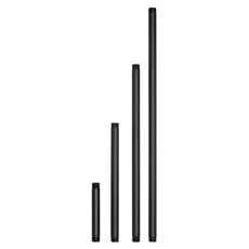 Accessory 24" Path Light Stem In Black Finish