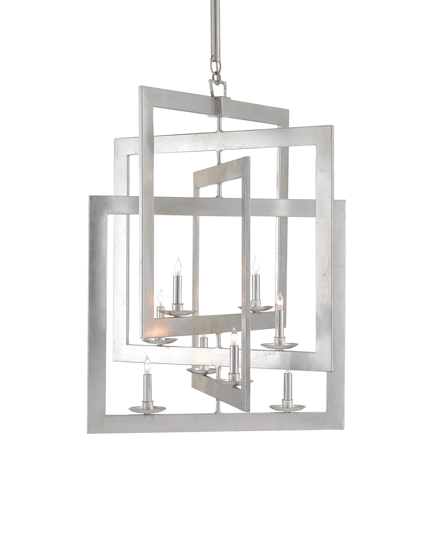 Middleton Large Silver Chandelier