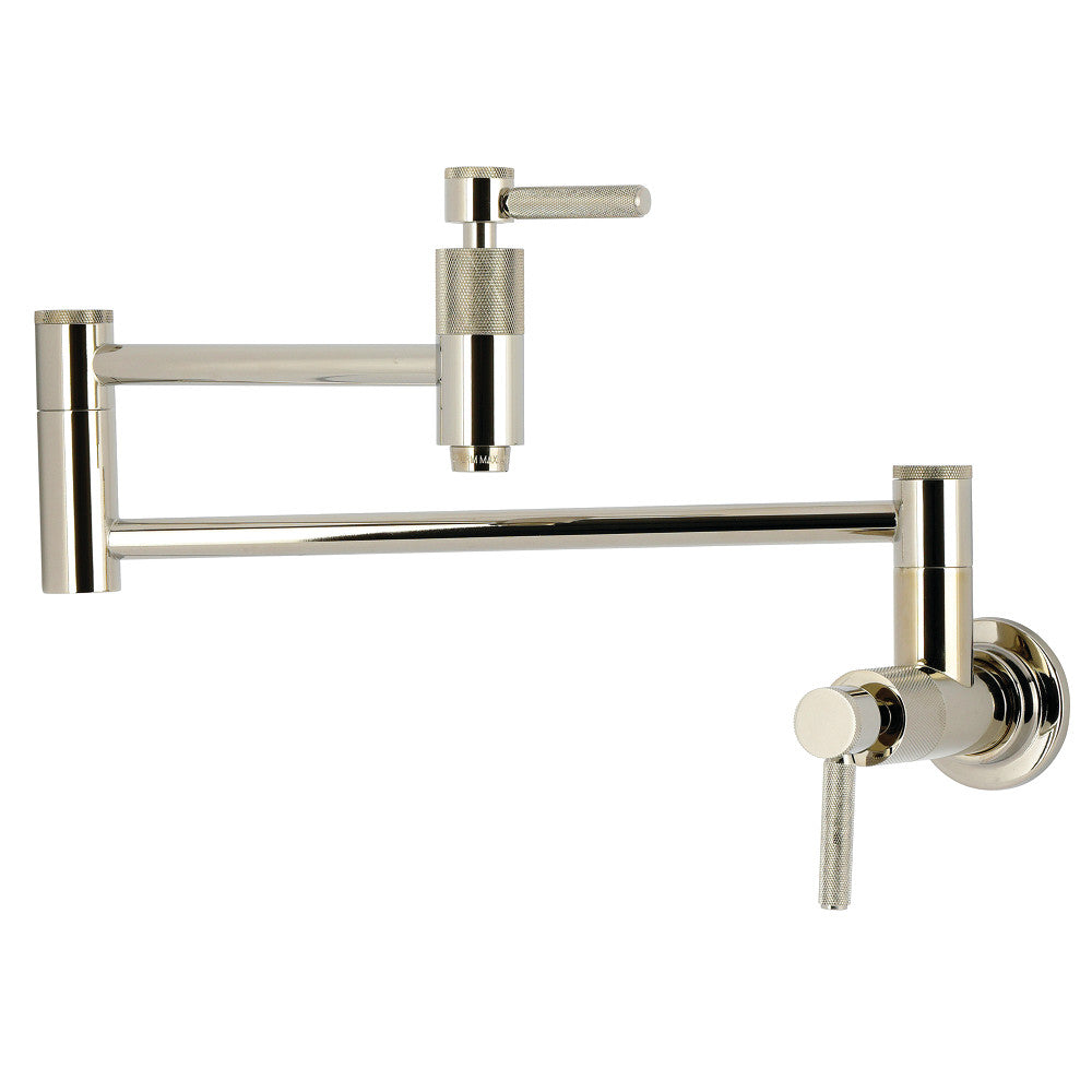 Convergent Pot Filler Faucet in Polished Nickel