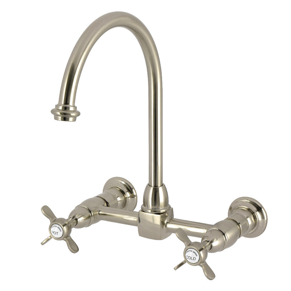 Essex Bridge Kitchen Faucet in Brushed Nickel