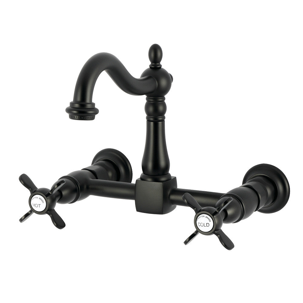 Essex Bridge Kitchen Faucet in Matte Black