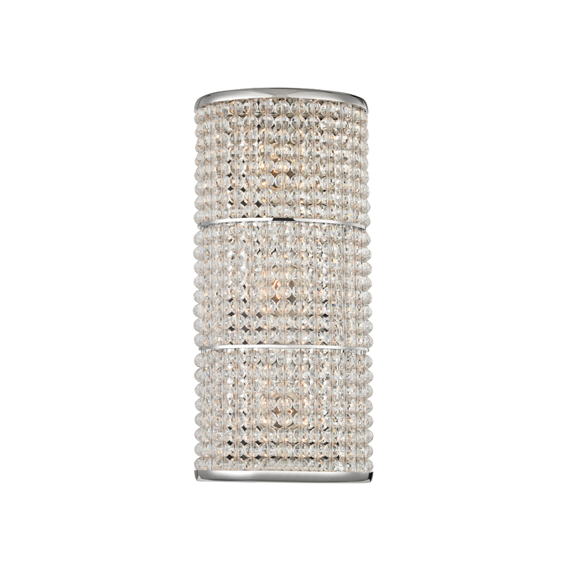 Sherrill Wall Sconce with Polished Nickel Finish