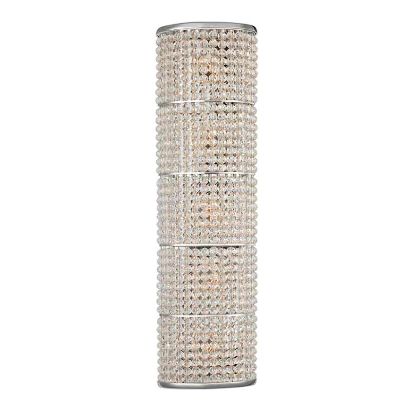 Sherrill Wall Sconce with Polished Nickel Finish