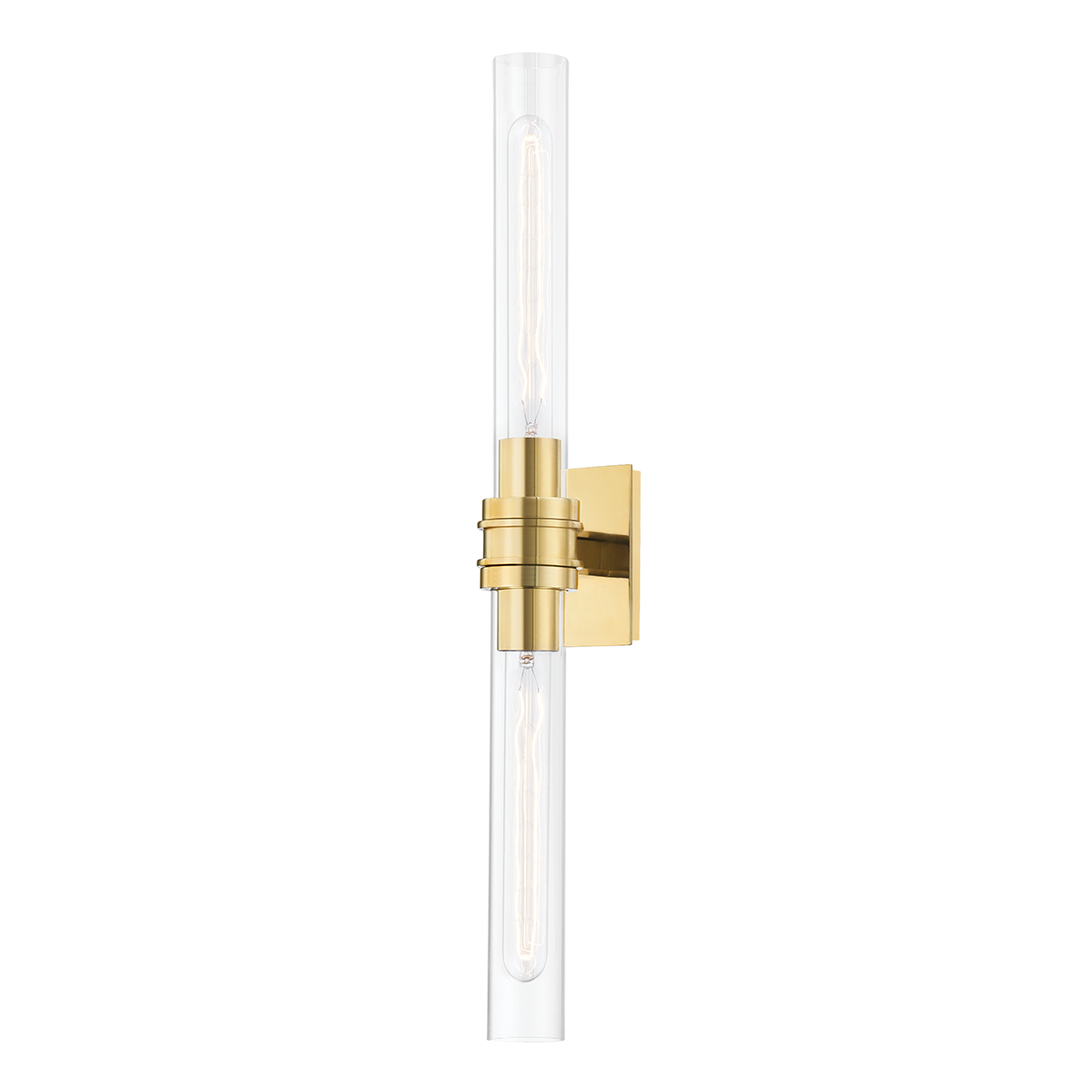 Oakfield Wall Sconce with Aged Brass Finish