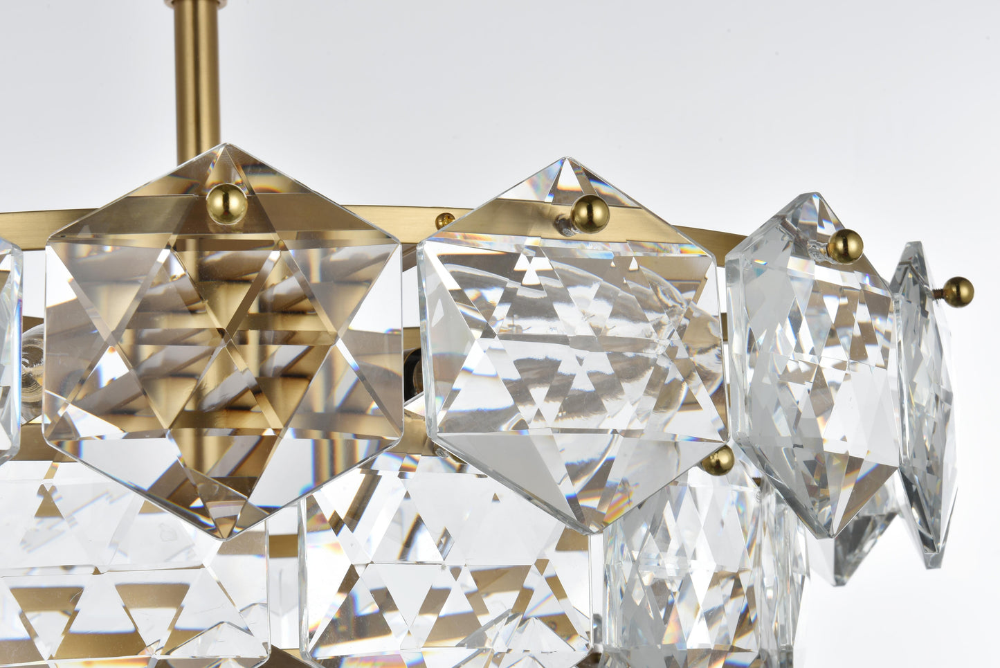 Adaline 20 inch Chandelier in Satin Gold