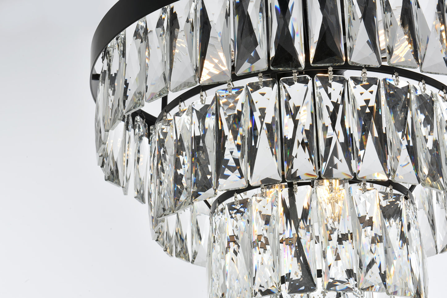 Josephine 18 inch Flush Mount in Black