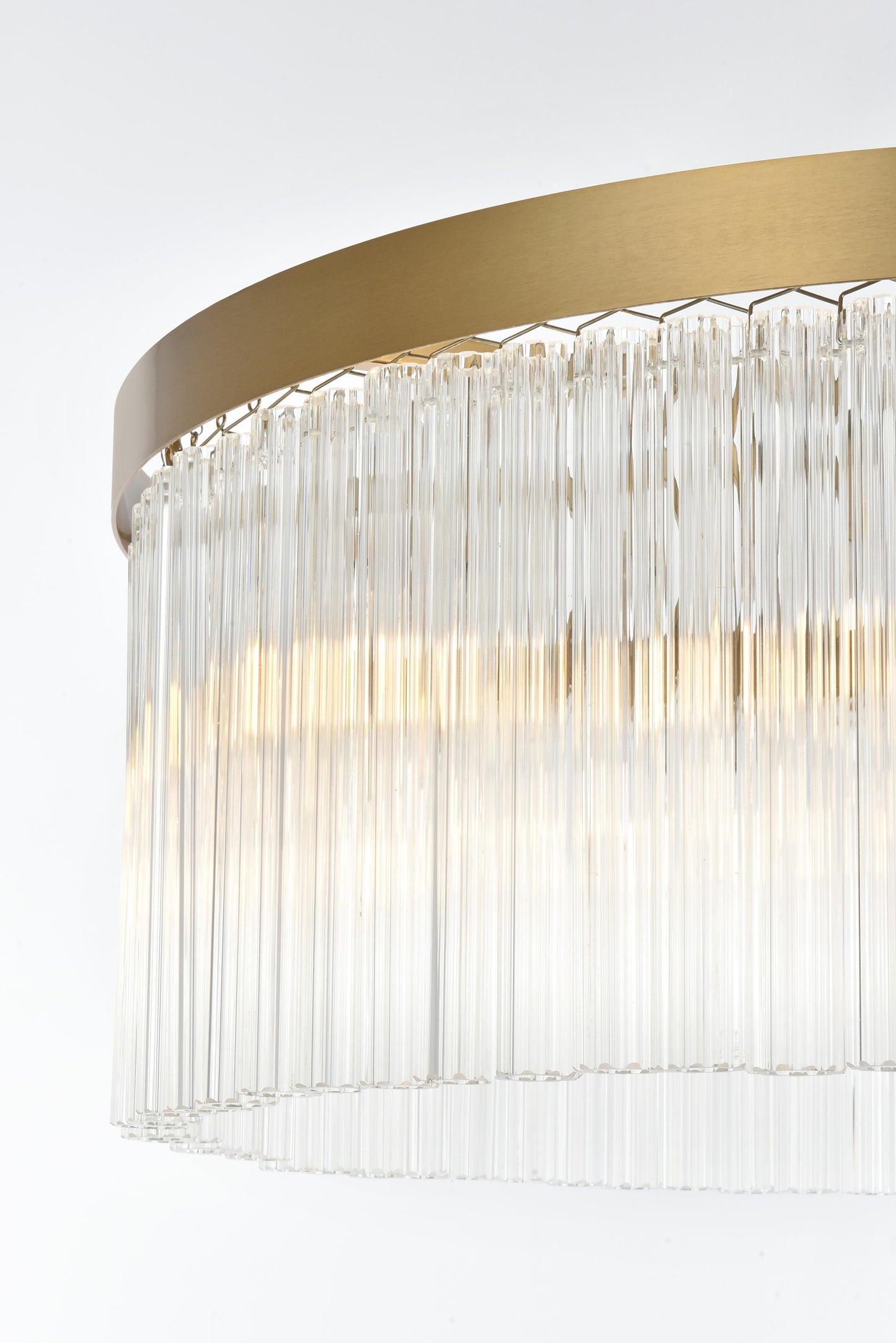 Harlow 24 inch Chandelier in Satin Gold