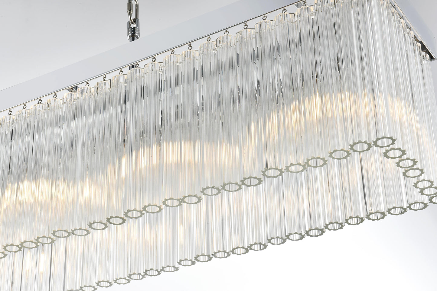 Harlow 49 inch Chandelier in Chrome