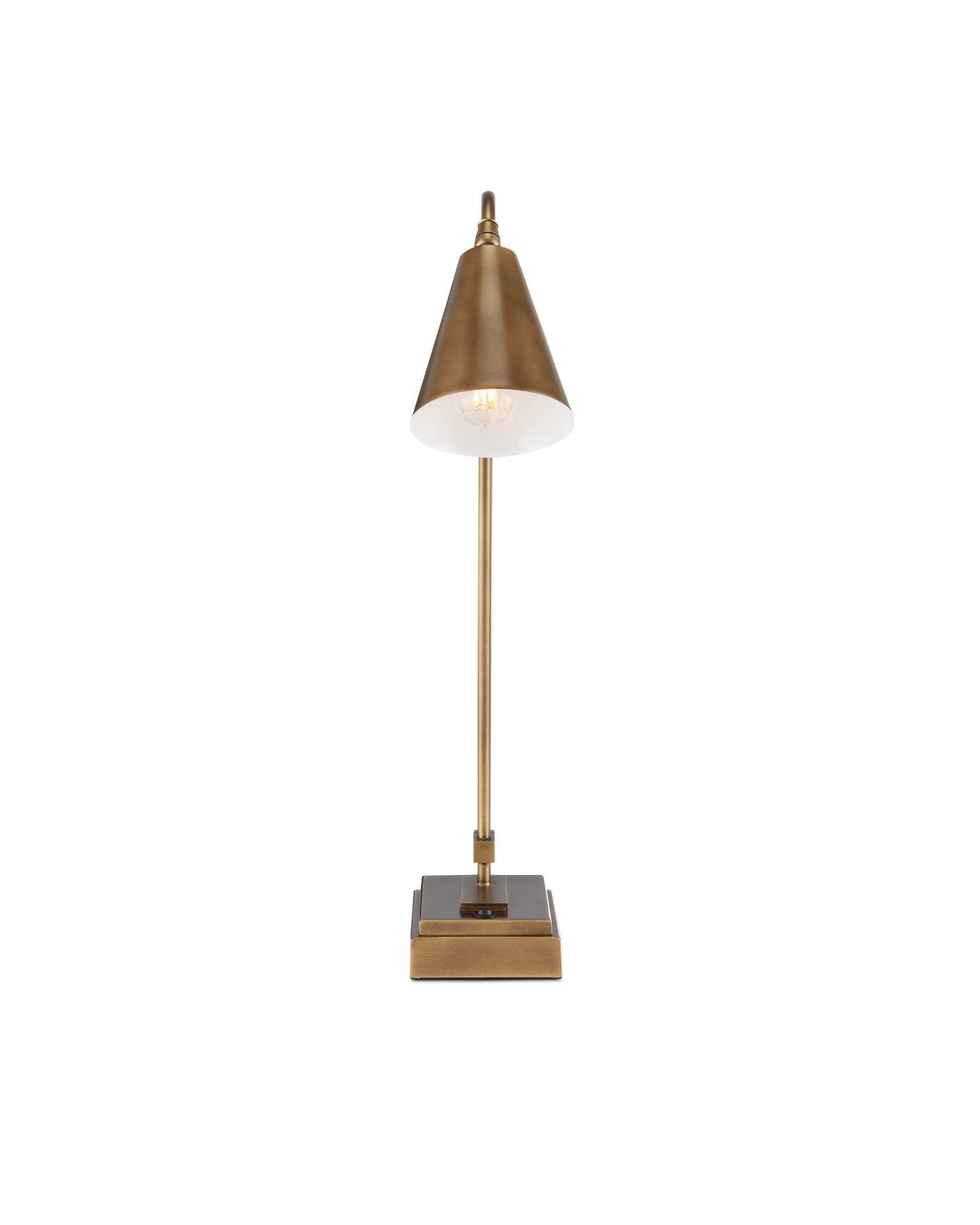 Symmetry Brass Desk Lamp