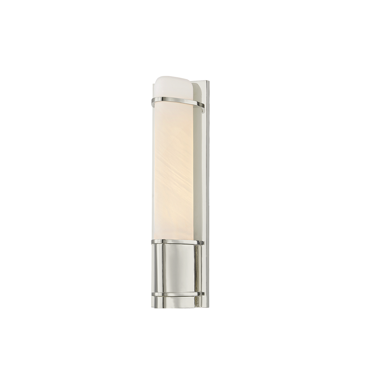 TOTTENVILLE Wall Sconce with Polished Nickel Finish