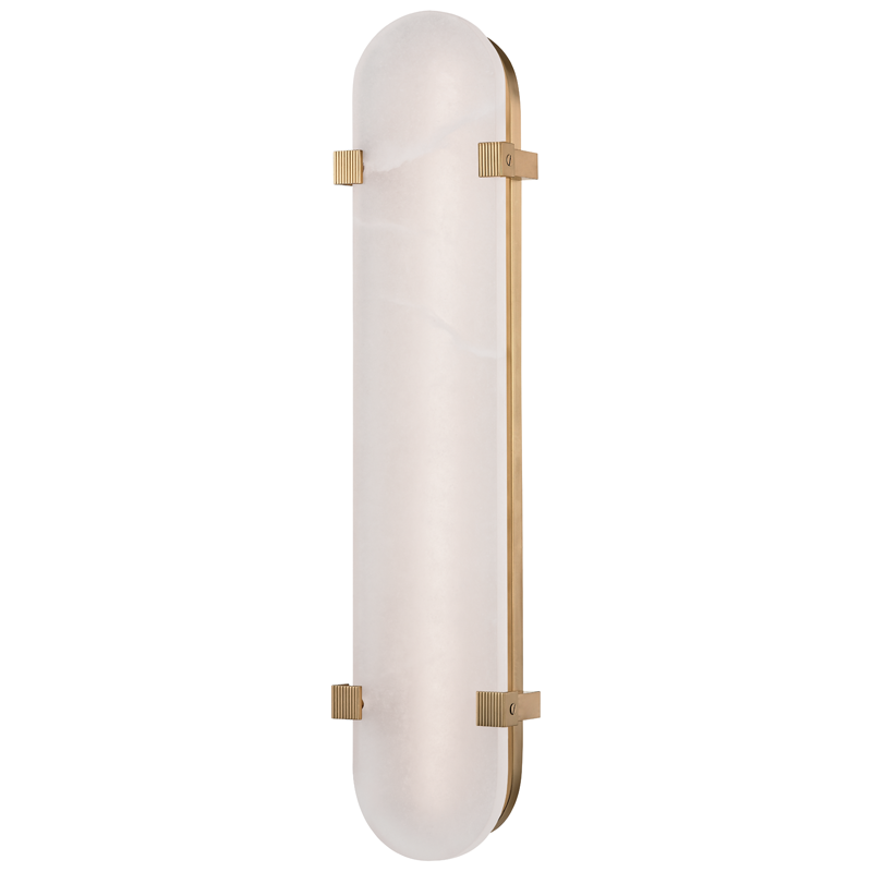 Skylar Wall Sconce with Aged Brass Finish