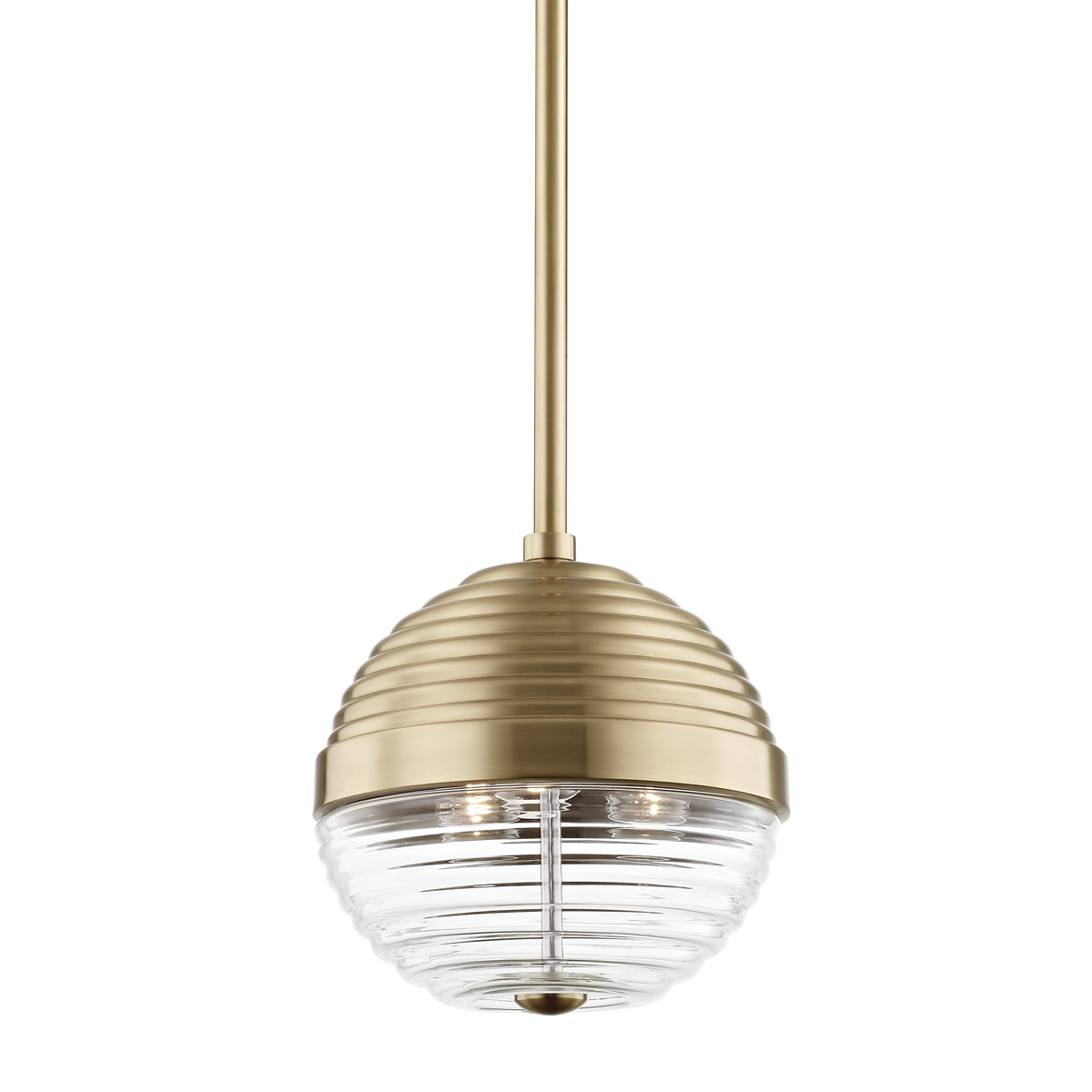 Easton Pendant with Aged Brass Finish
