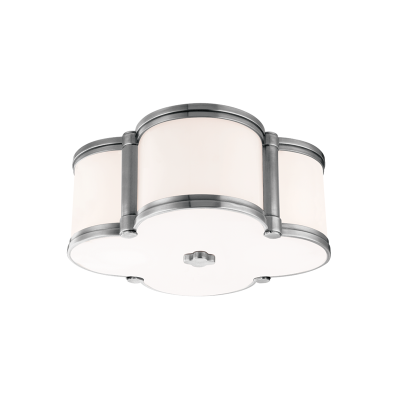 Chandler Flush Mount with Polished Nickel Finish