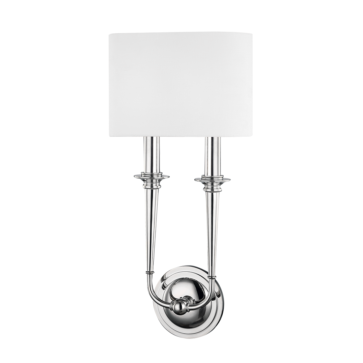 Lourdes Wall Sconce with Polished Nickel Finish
