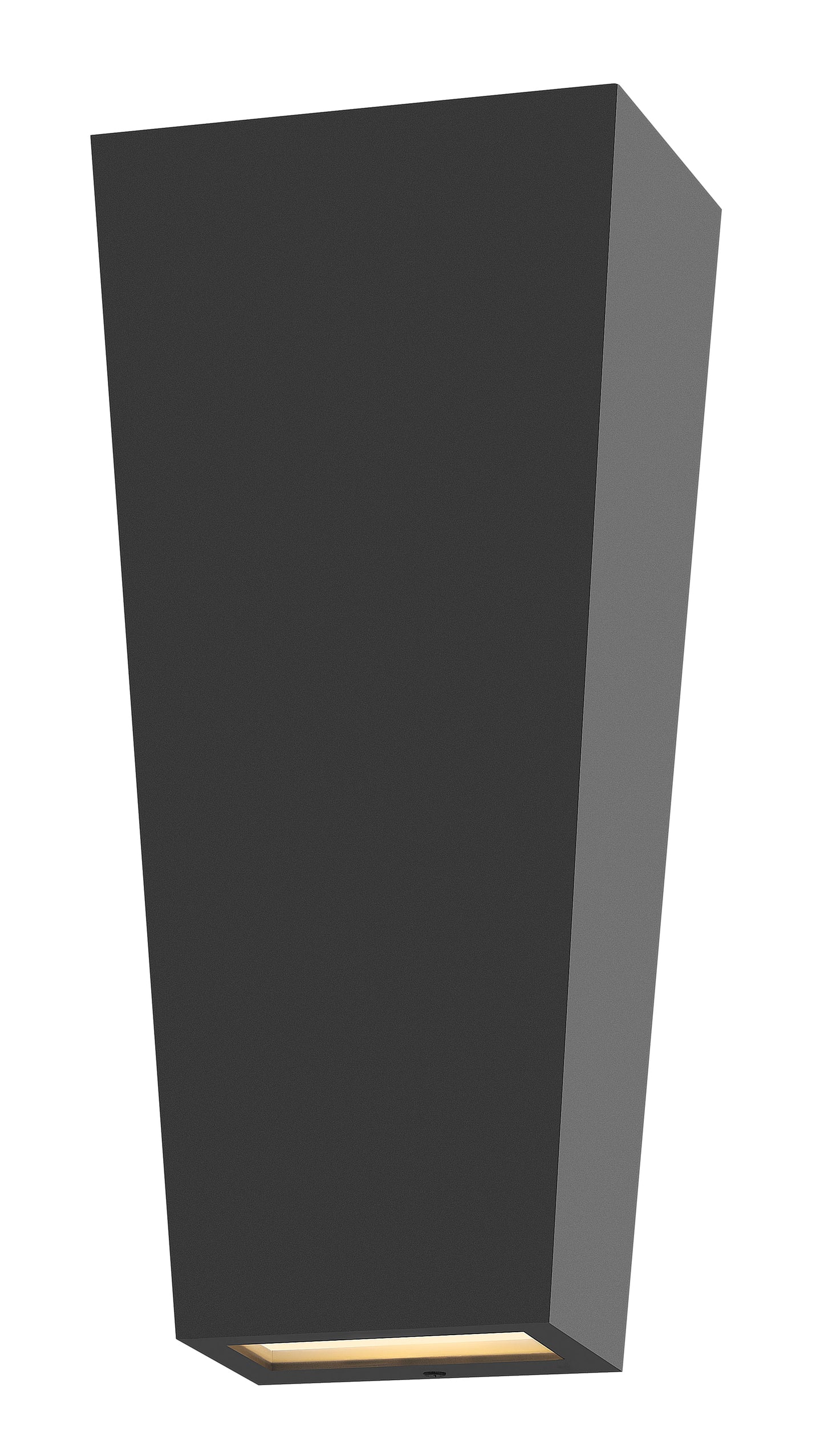 Cruz Medium Wall Mount Lantern In Black Finish