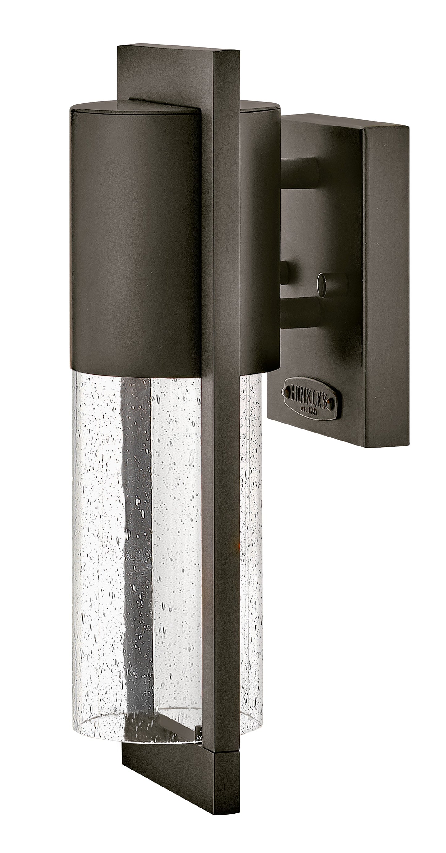 Shelter Small Wall Mount Lantern In Dark Bronze Finish