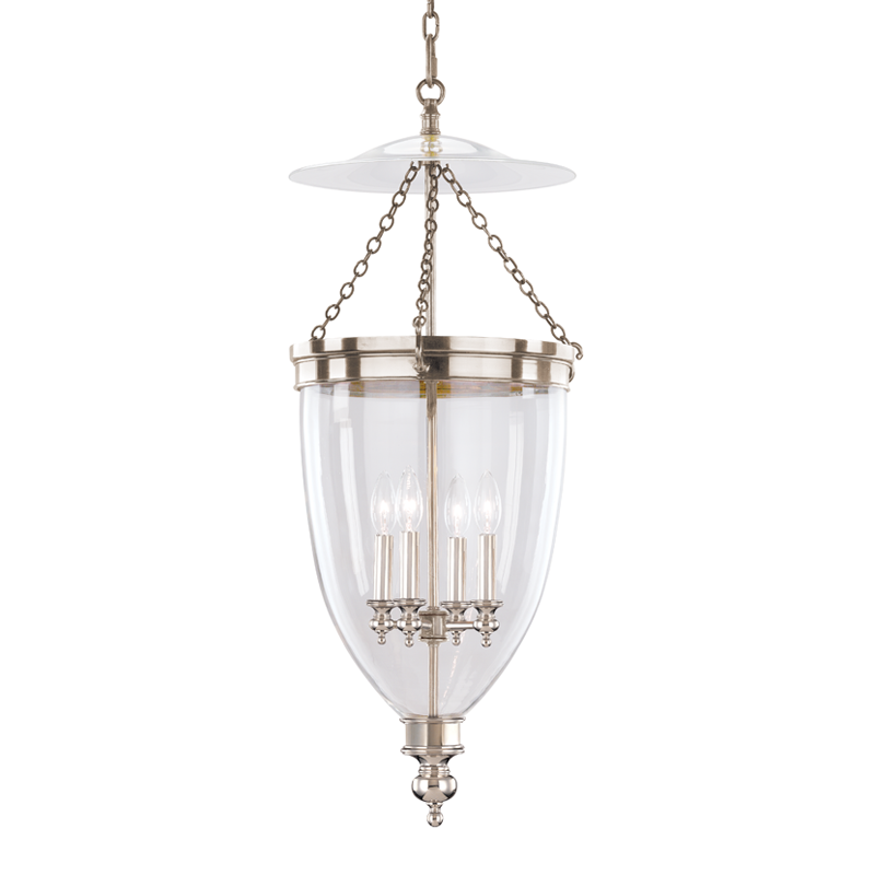 Hanover Pendant with Polished Nickel Finish