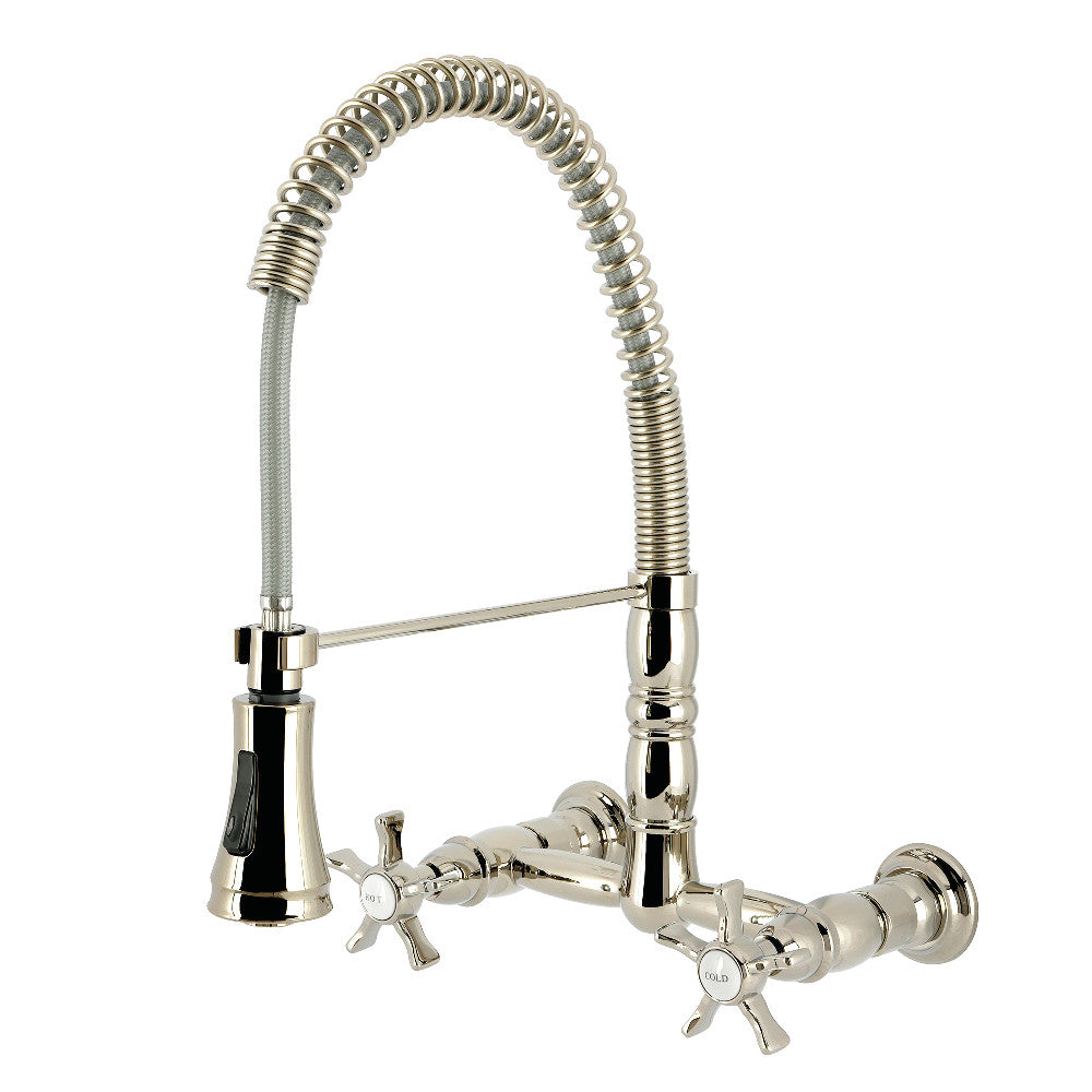 Hamilton Pre-Rinse Kitchen Faucet in Polished Nickel