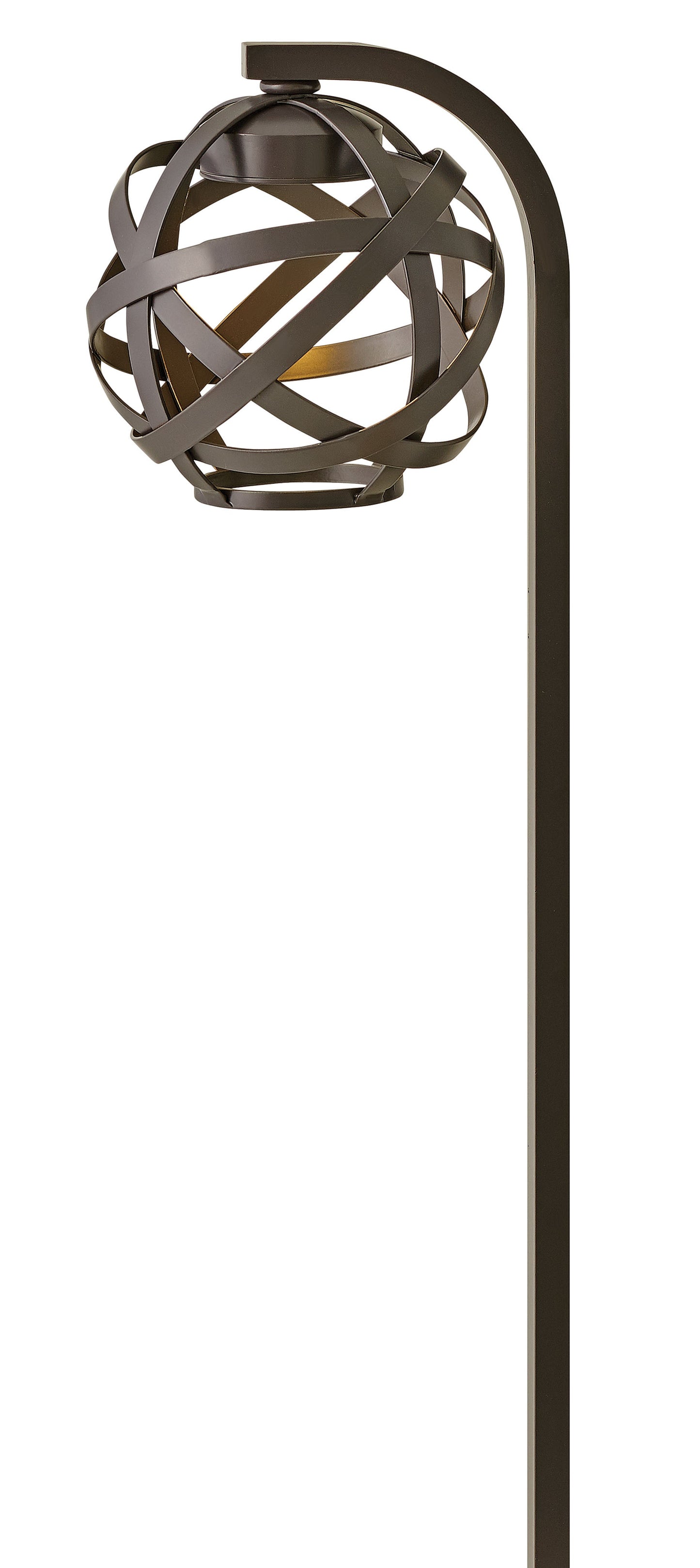 Carson 12V LED Path Light In Light Bronze Finish