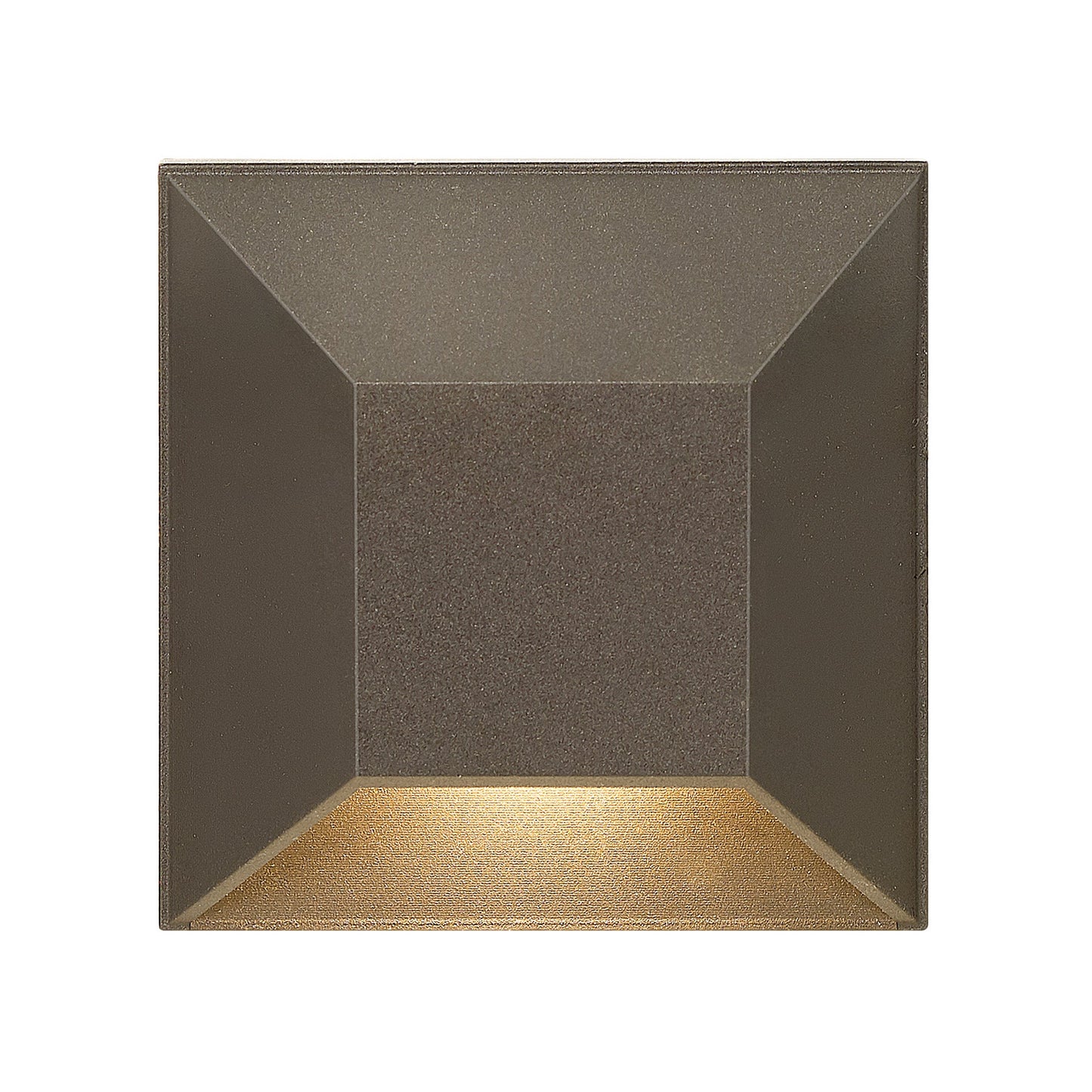 Nuvi 12V Square Deck Sconce In Light Bronze Finish