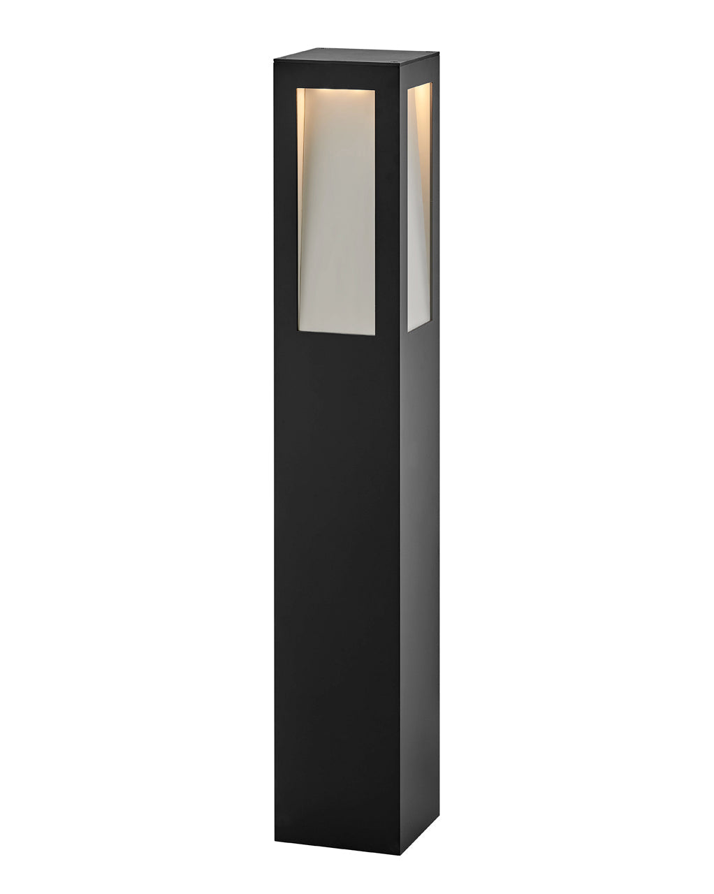 Taper LED Bollard In Black Finish