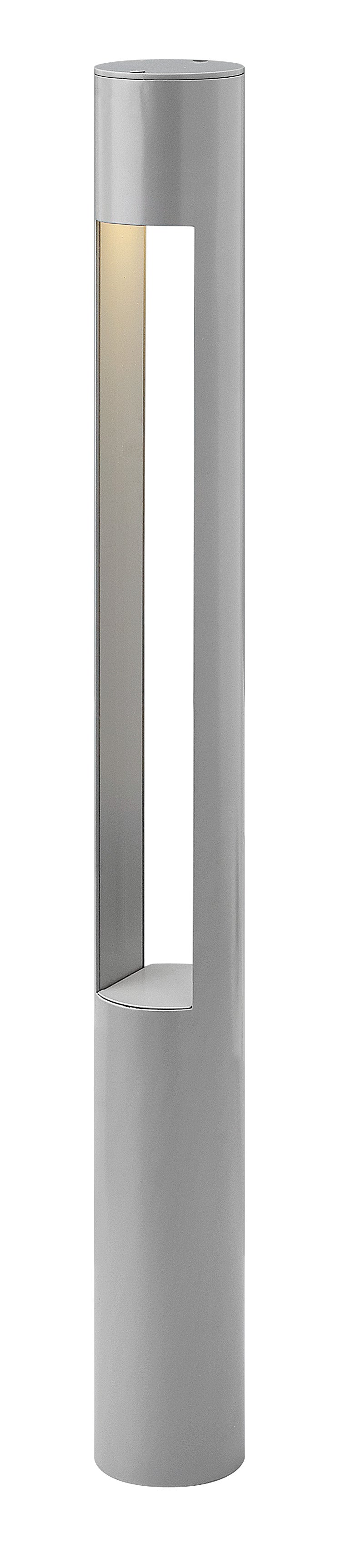 Atlantis 12VLarge Round Bollard In Gray Finish