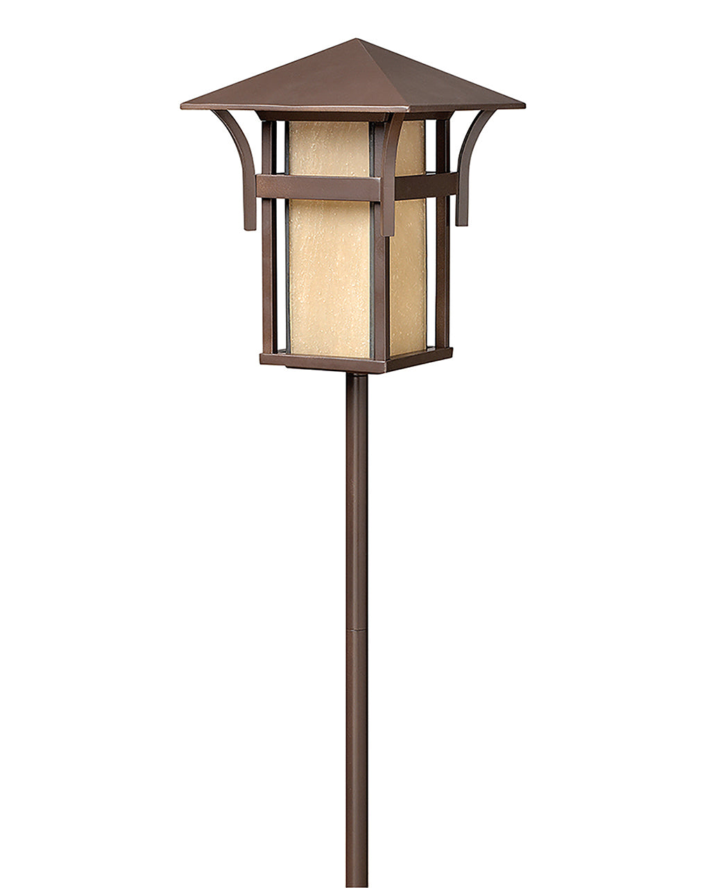 Harbor 12V LED Path Light In Light Bronze Finish