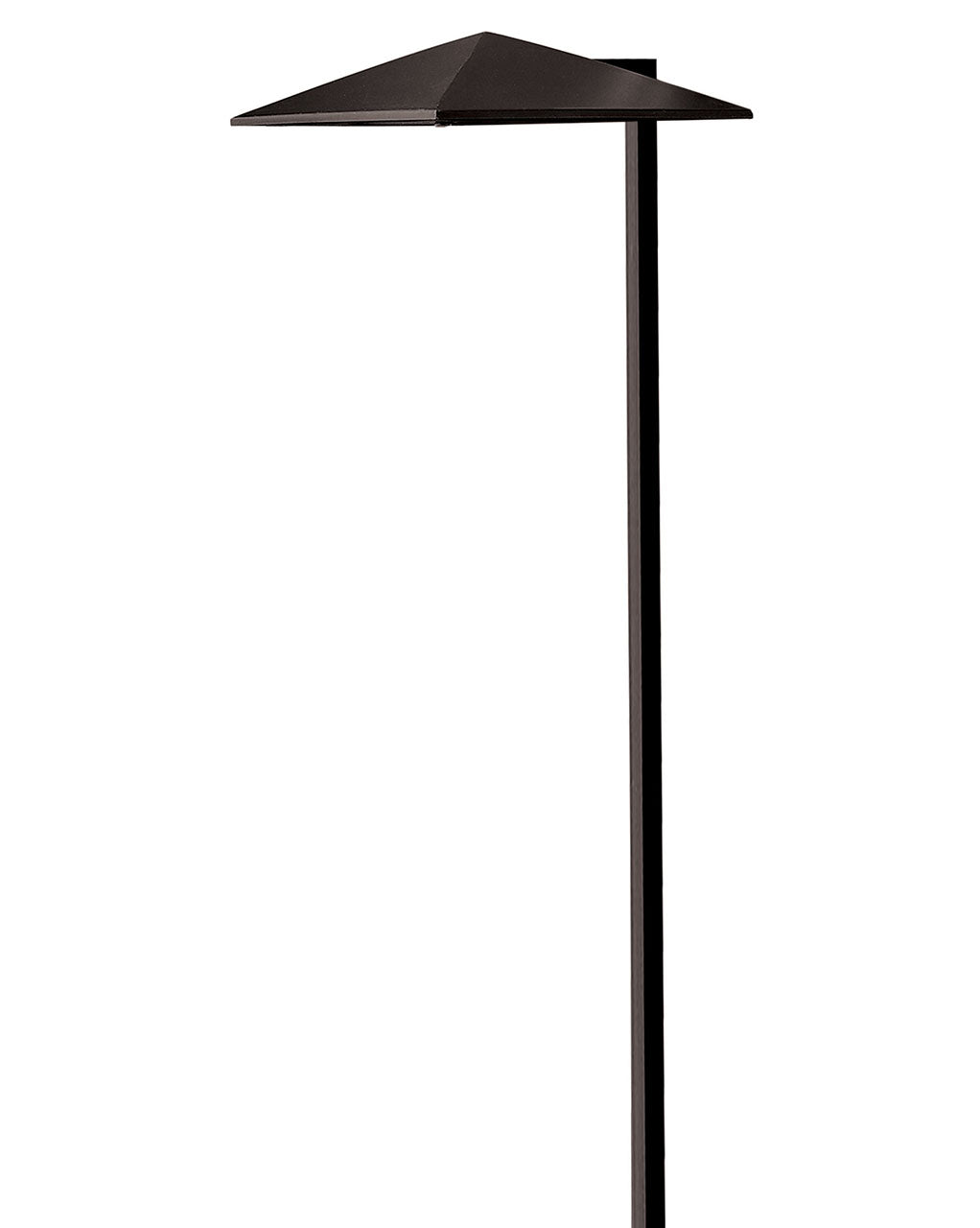 Harbor 12V LED Path Light In Black Finish