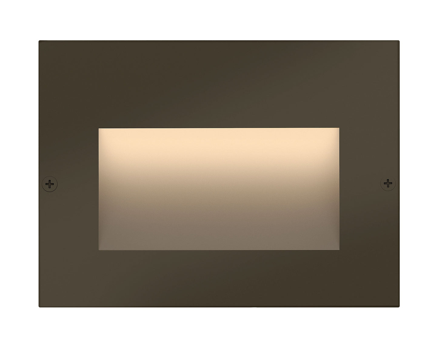 Taper Step 12v Horizontal In Light Bronze Finish