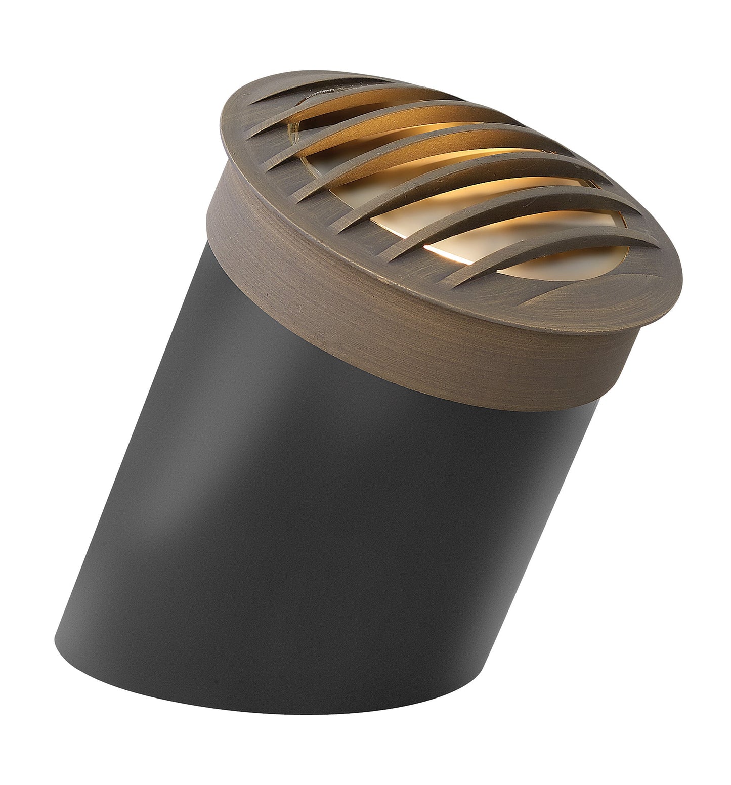 Well Light Par36 Rock Guard In Light Bronze Finish