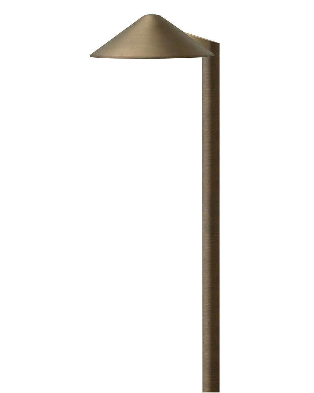 Hardy Island Path Light 12V Round Side Mount LED Path Light In Light Bronze Finish