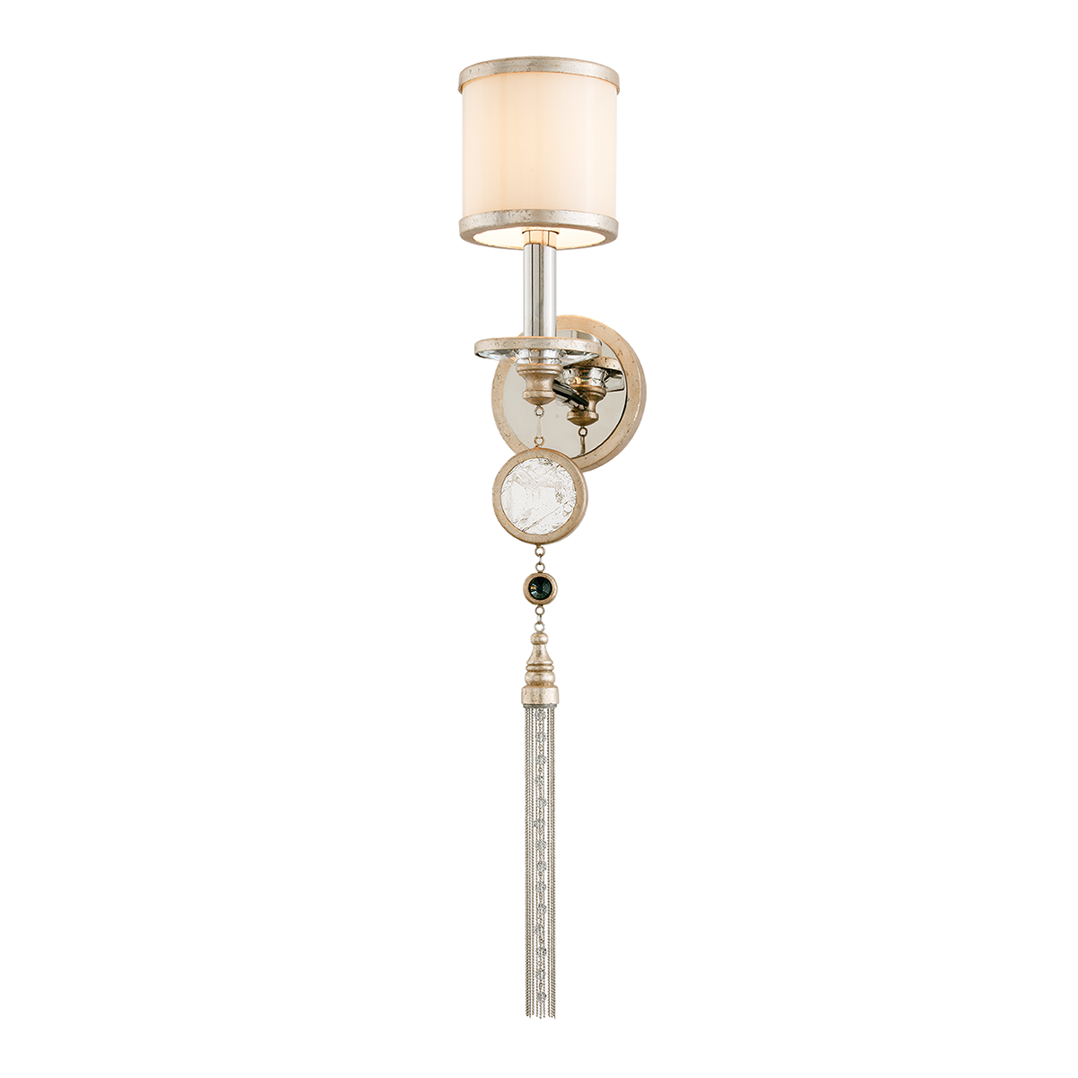 Bliss Wall Sconce In WARM SILVER LEAF Finish