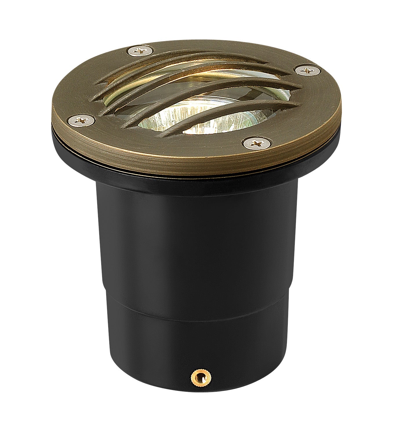 Hardy Island Well Light 12V Grill Top Well Light In Light Bronze Finish
