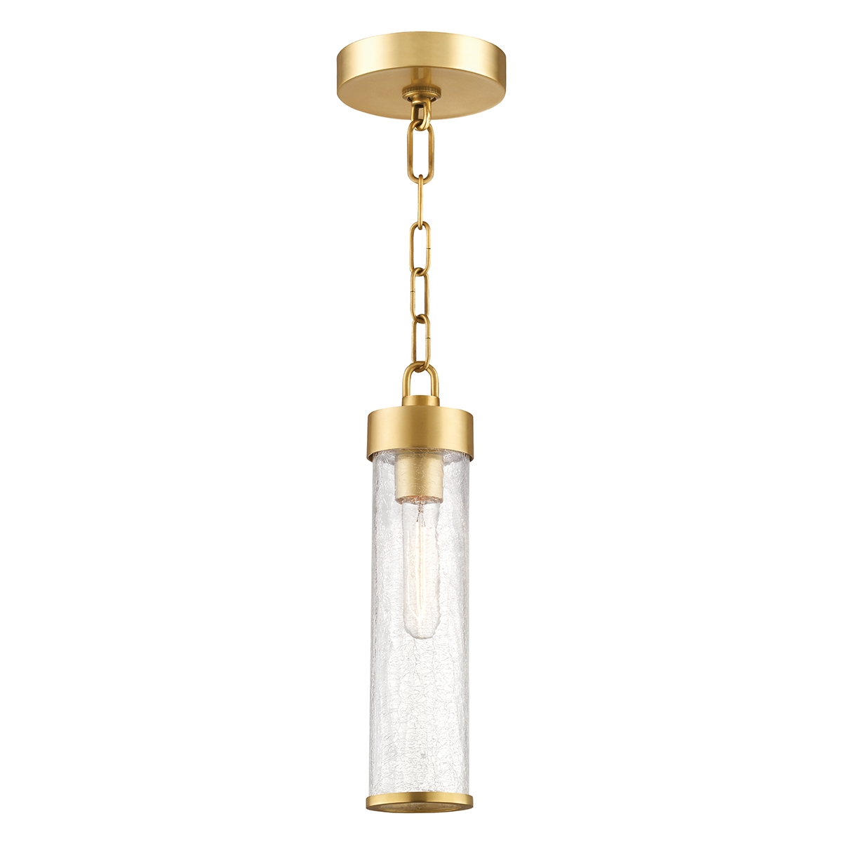 Soriano Pendant with Aged Brass Finish