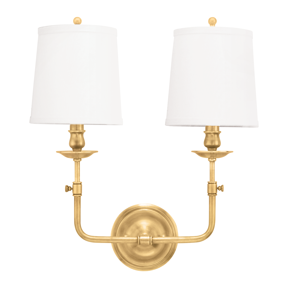 Logan Wall Sconce with Aged Brass Finish