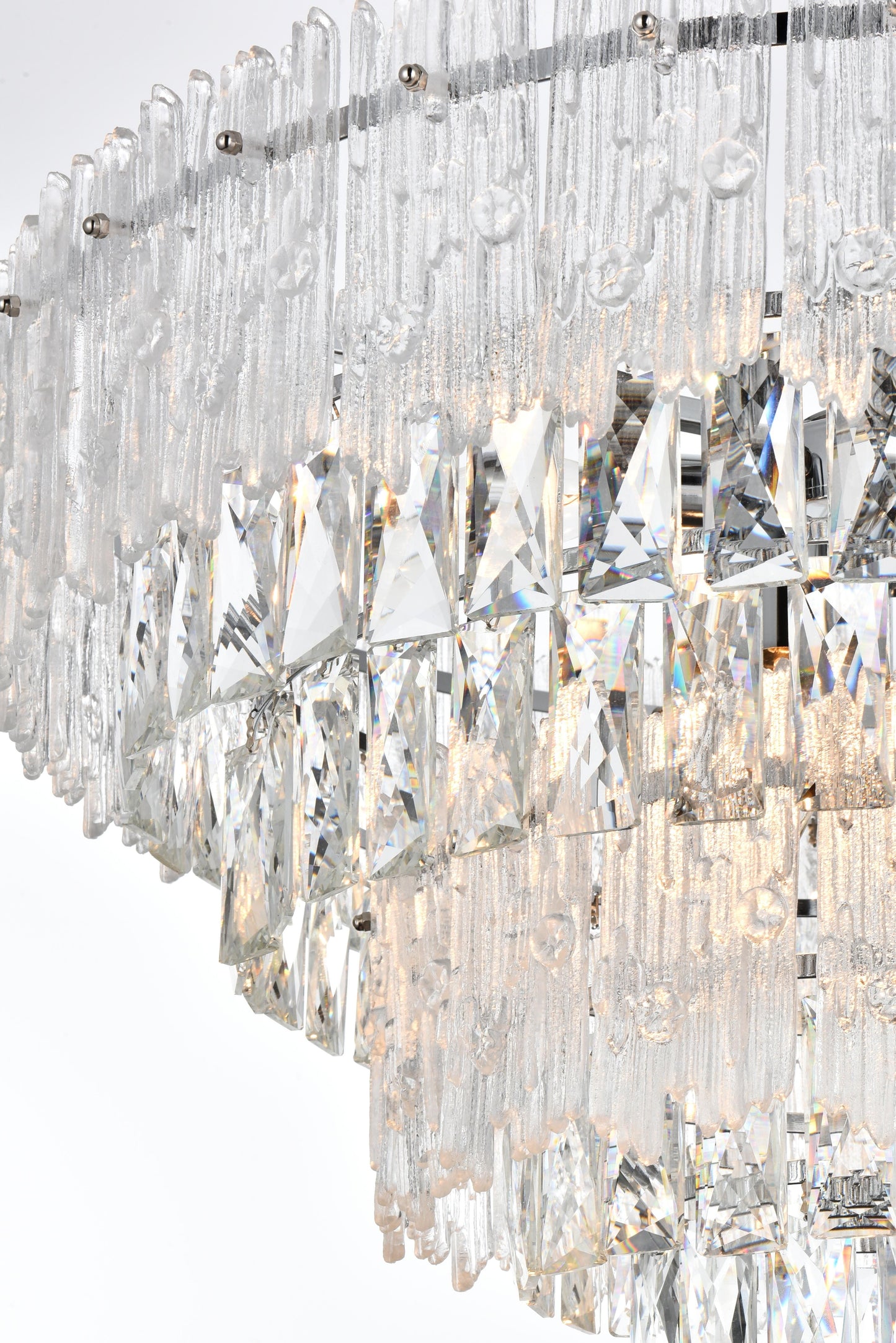 Emilia 25 inch Chandelier in Chrome