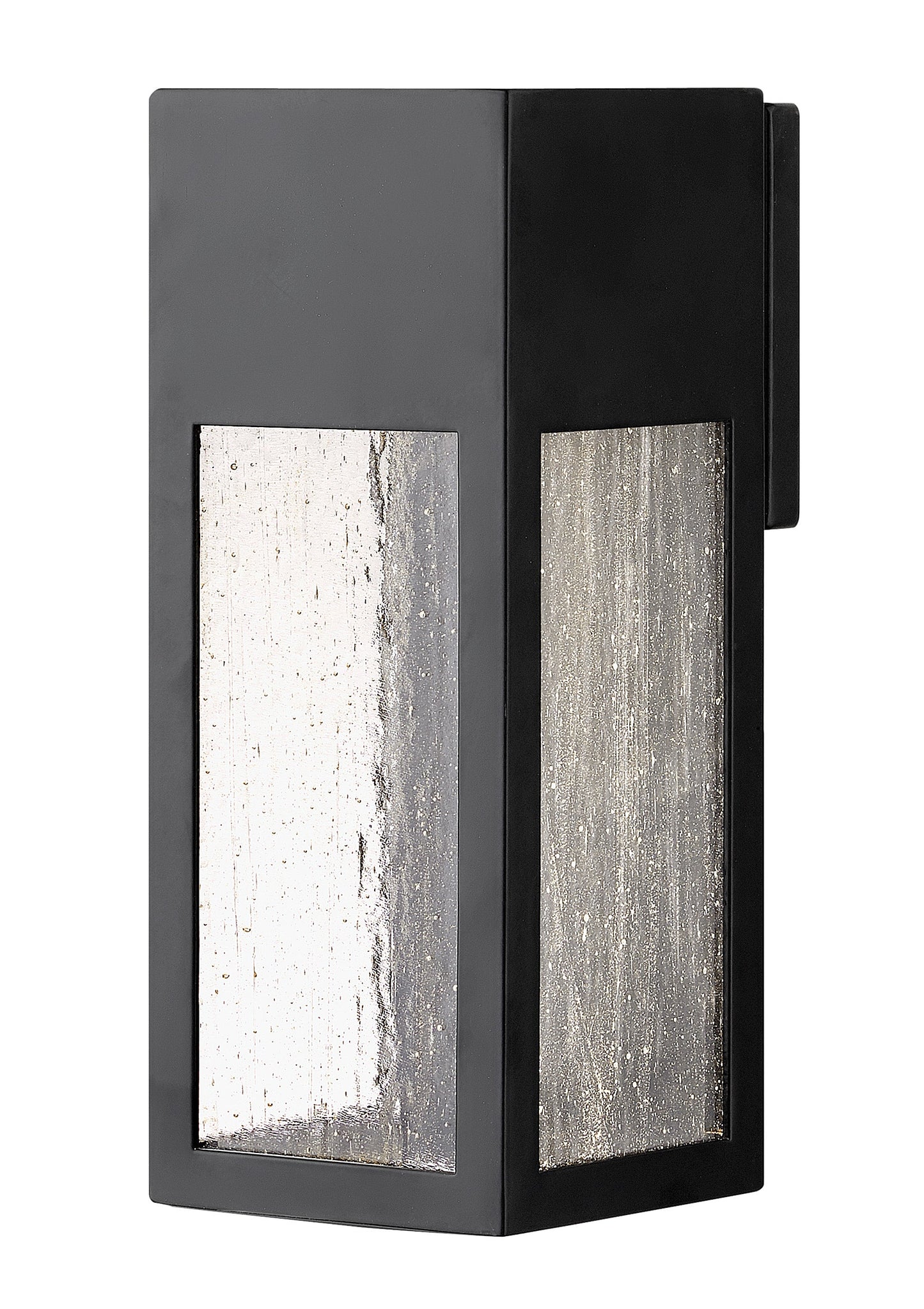 Rook Small Wall Mount Lantern In Black Finish