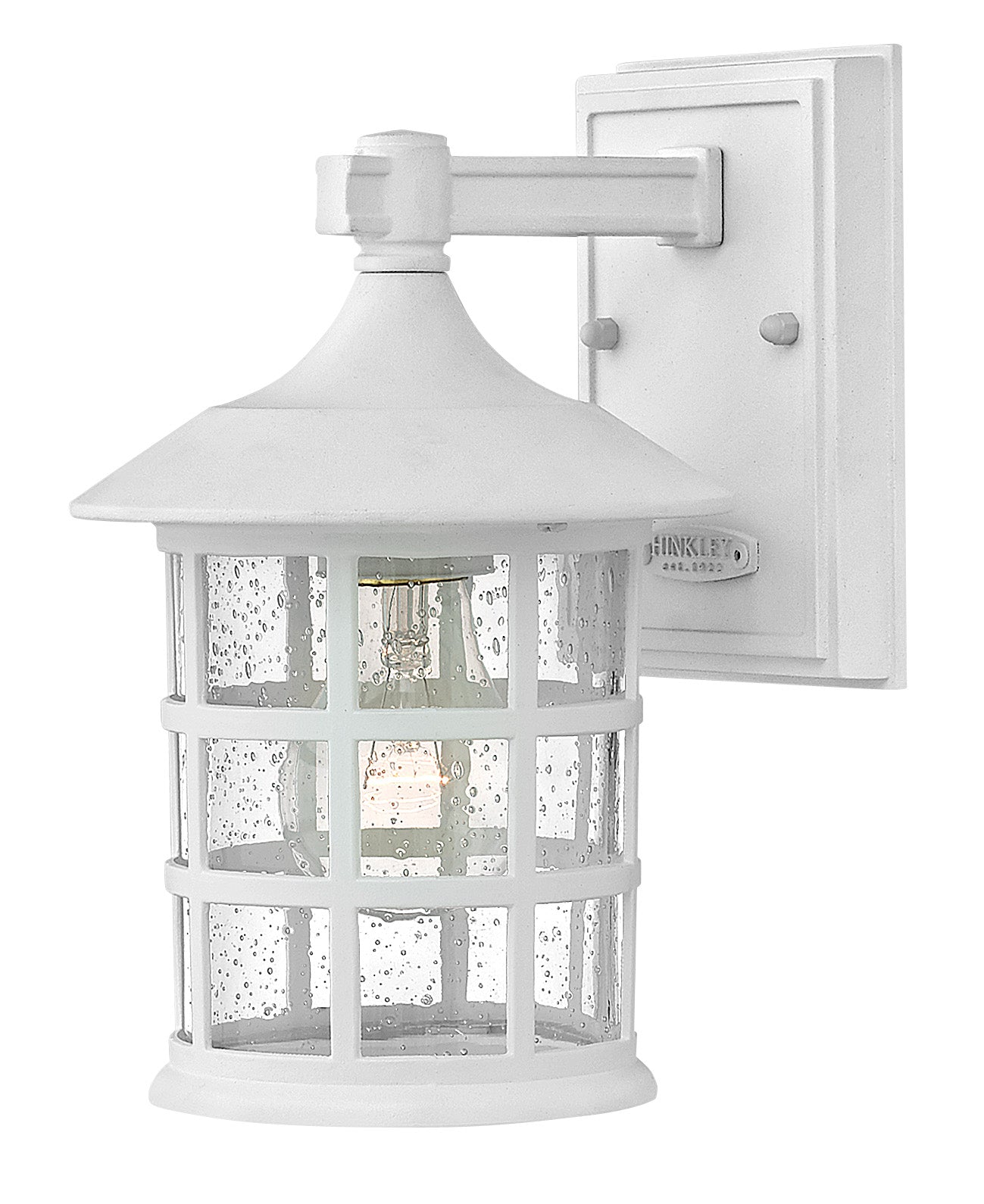 Freeport Small Wall Mount Lantern In White Finish
