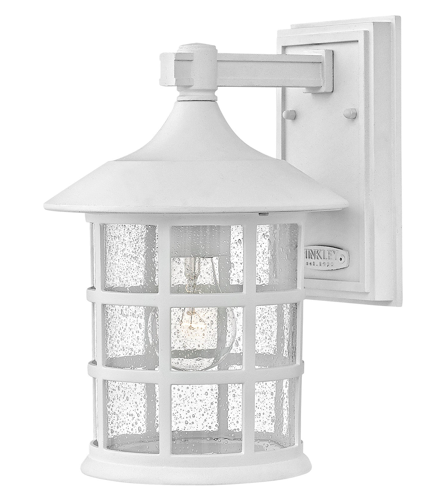 Freeport Small Wall Mount Lantern In White Finish