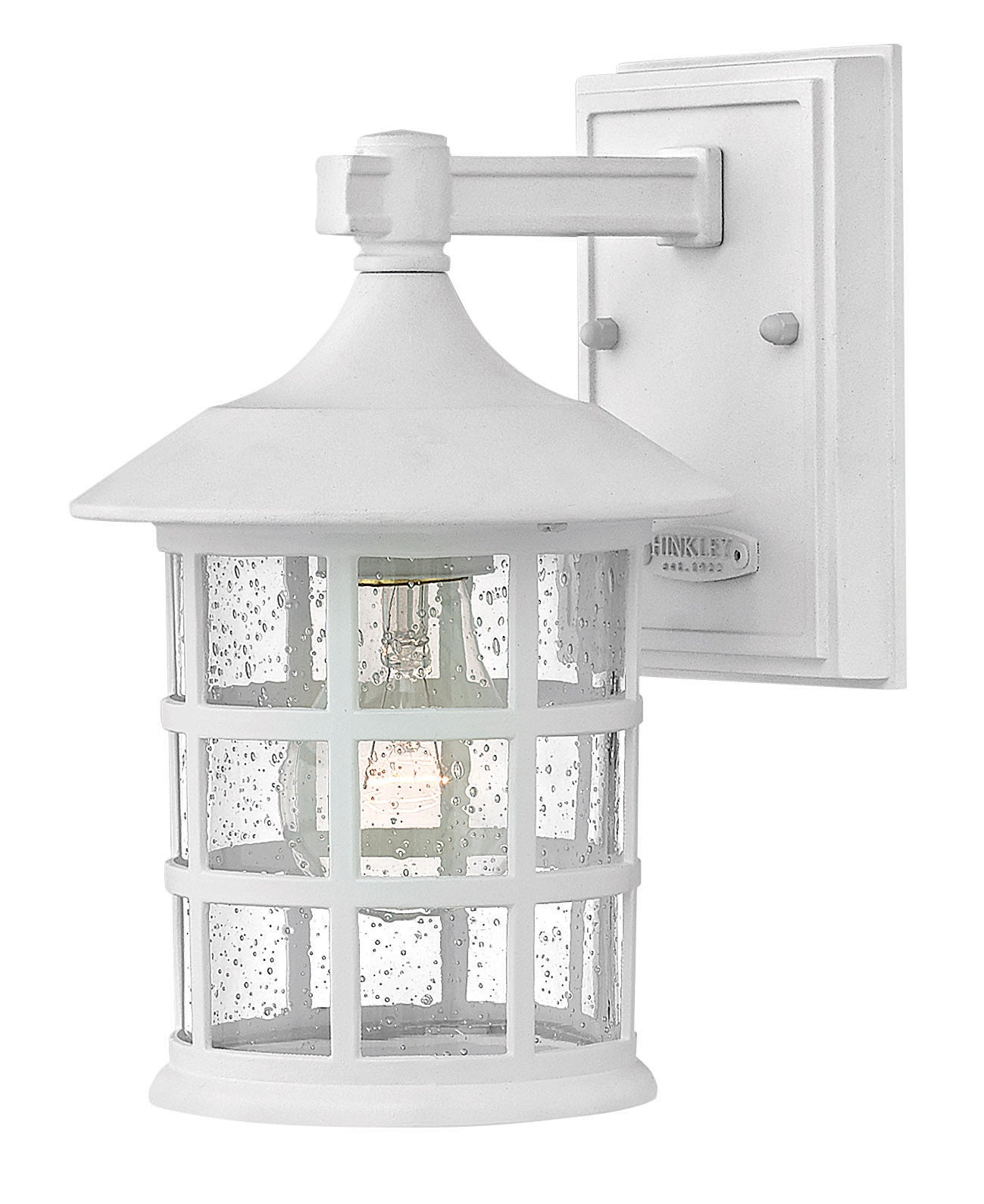 Freeport Coastal Elements Small Wall Mount Lantern In White Finish