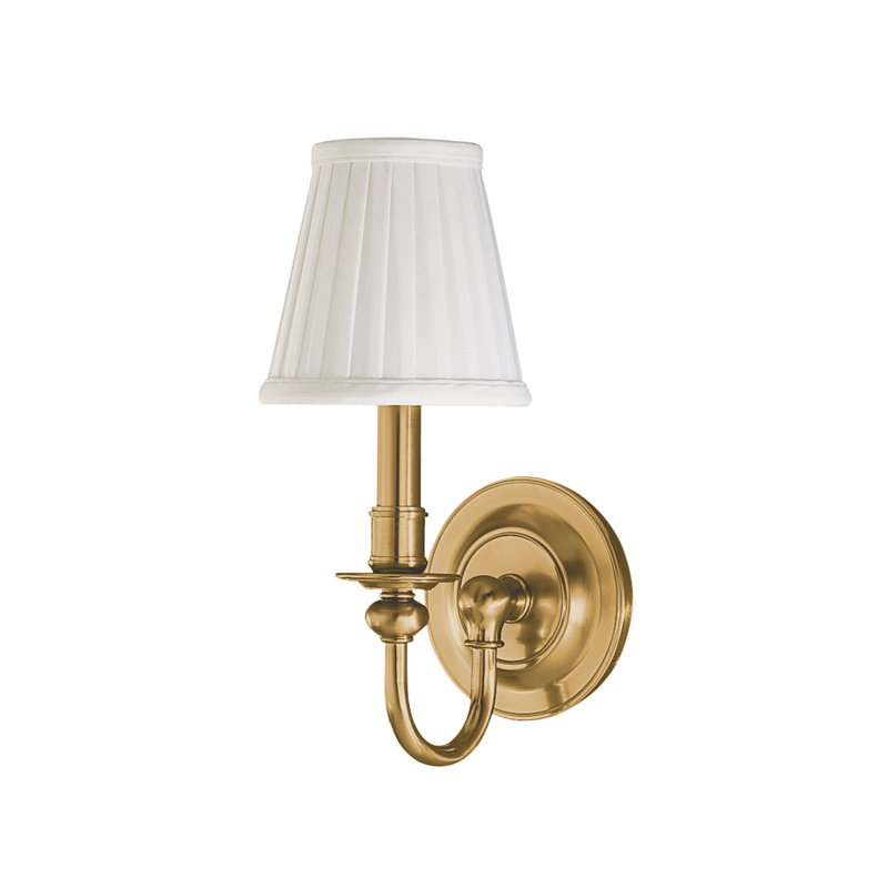 Beekman Wall Sconce with Aged Brass Finish