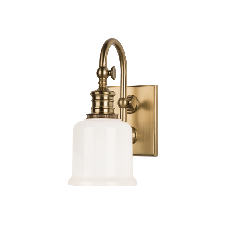 Keswick Bath and Vanity with Aged Brass Finish