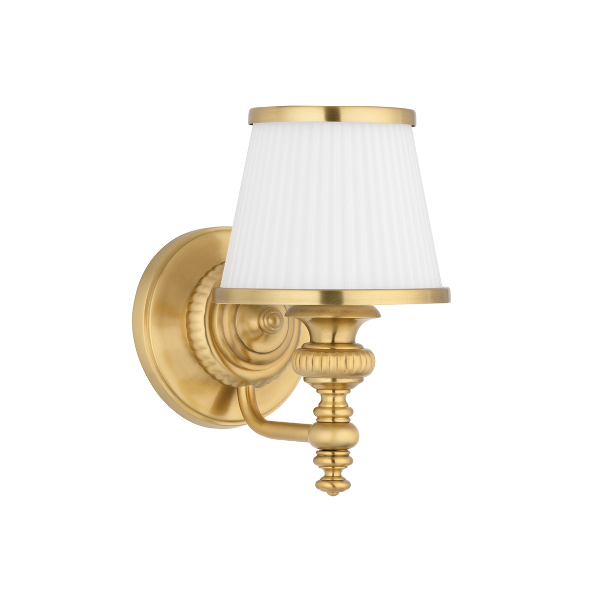 Milton Bath and Vanity with Flemish Brass Finish