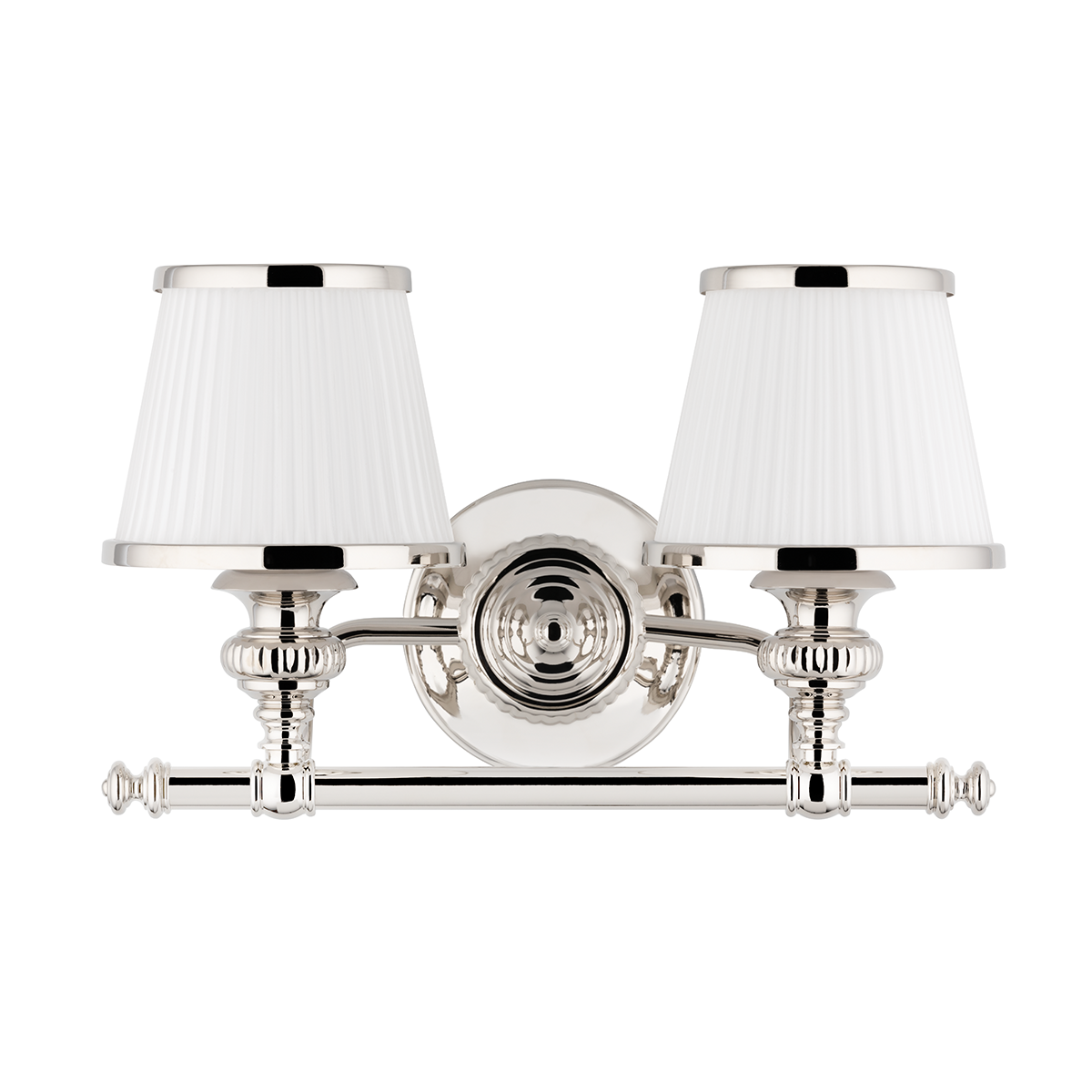 Milton Bath and Vanity with Polished Nickel Finish