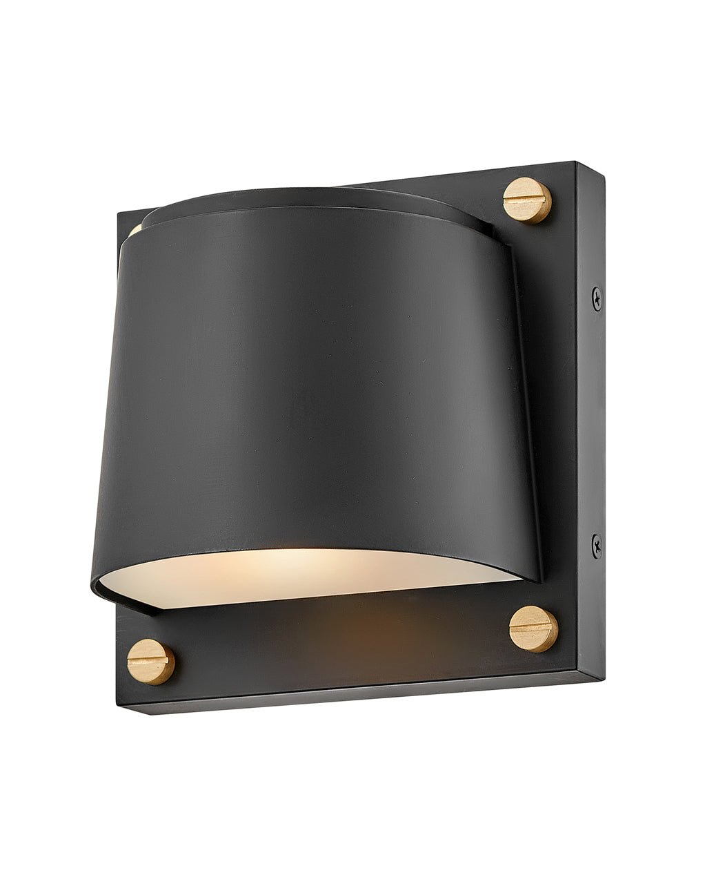 Scout Extra Small Wall Mount Lantern In Black Finish