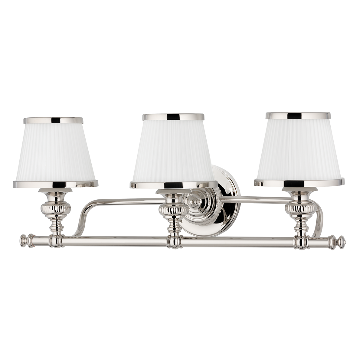 Milton Bath and Vanity with Polished Nickel Finish