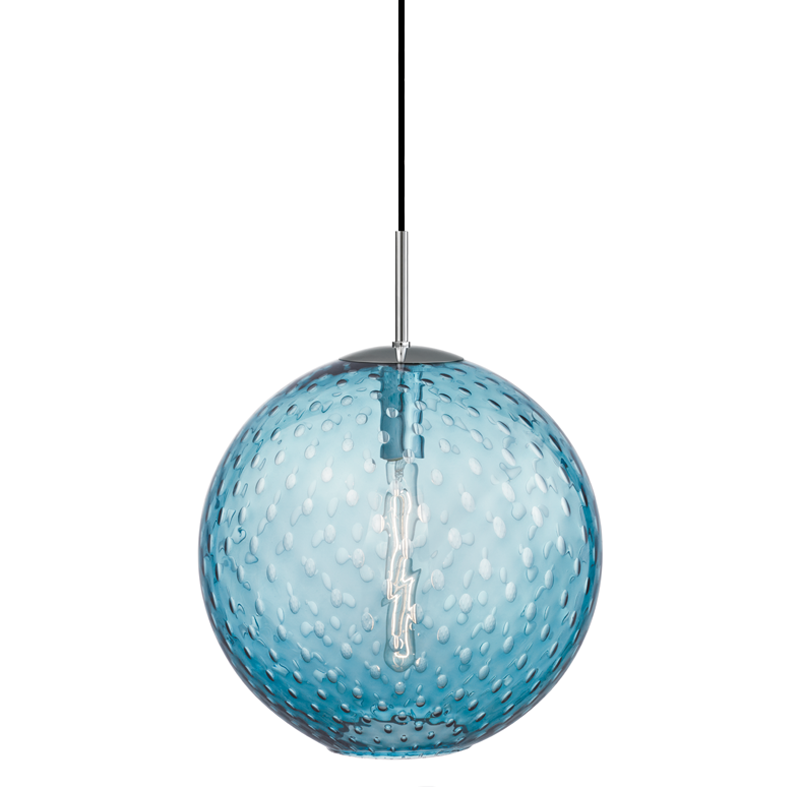 Rousseau Pendant with Polished Chrome Finish