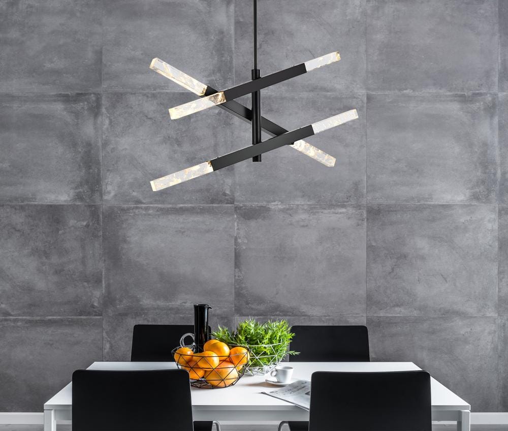Ari 3-Bar Pendant in Black