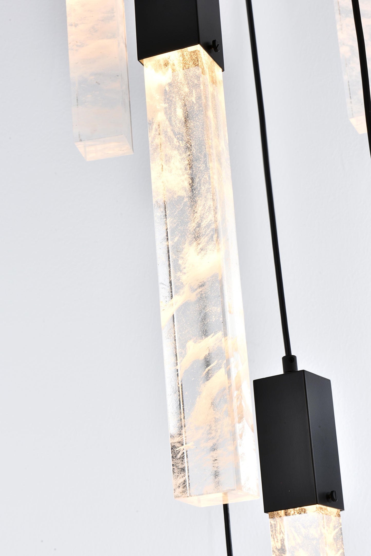 Aurora 30 inch Chandelier in Black